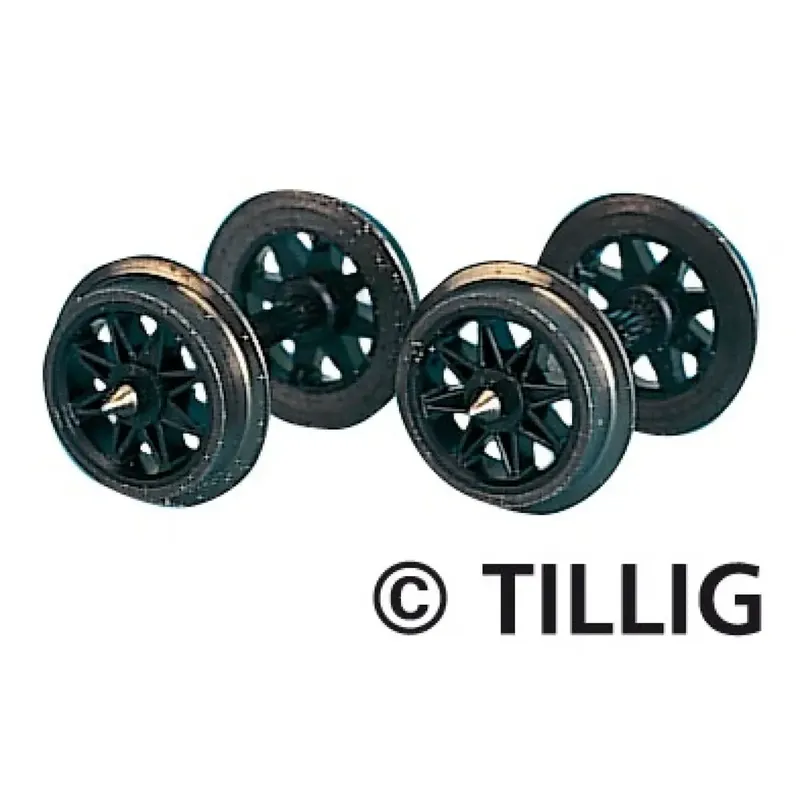 Meilleur Prix 10 essieux à rayons - Tillig Bahn 08891 - HOe 1/87