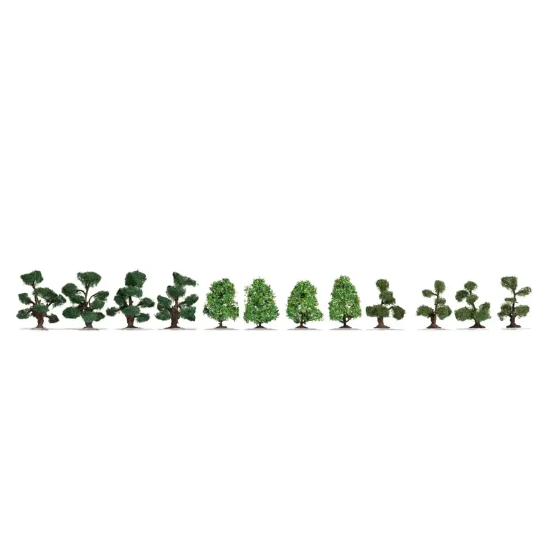 12x arbres d‘ornement - HO 1/87 - NOCH 21546 Commander Maintenant