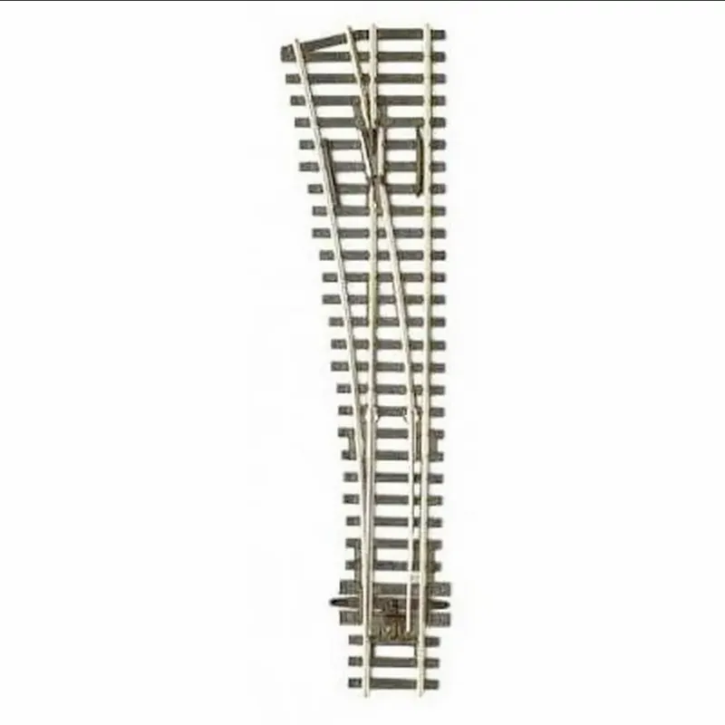 Livraison Express Aiguillage à gauche - Peco SL96 - Insulfrog - HO 1/87 - code 100 - R 914 mm - 12° - 219 mm