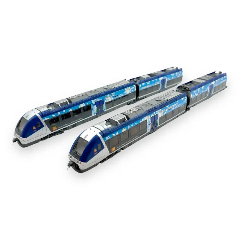 Autorail bimode AGC B 81621/81622 Paca Aix - LS Models 10892 - HO 1/87 - SNCF - Ep VI - Analogique - 3R Prix Promo