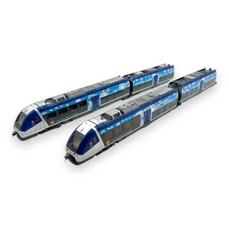 Commander Vite Autorail bimode AGC B 81621/81622 Paca Aix - LS Models 10892S - HO 1/87 - SNCF - Ep VI - Digital sound - 3R