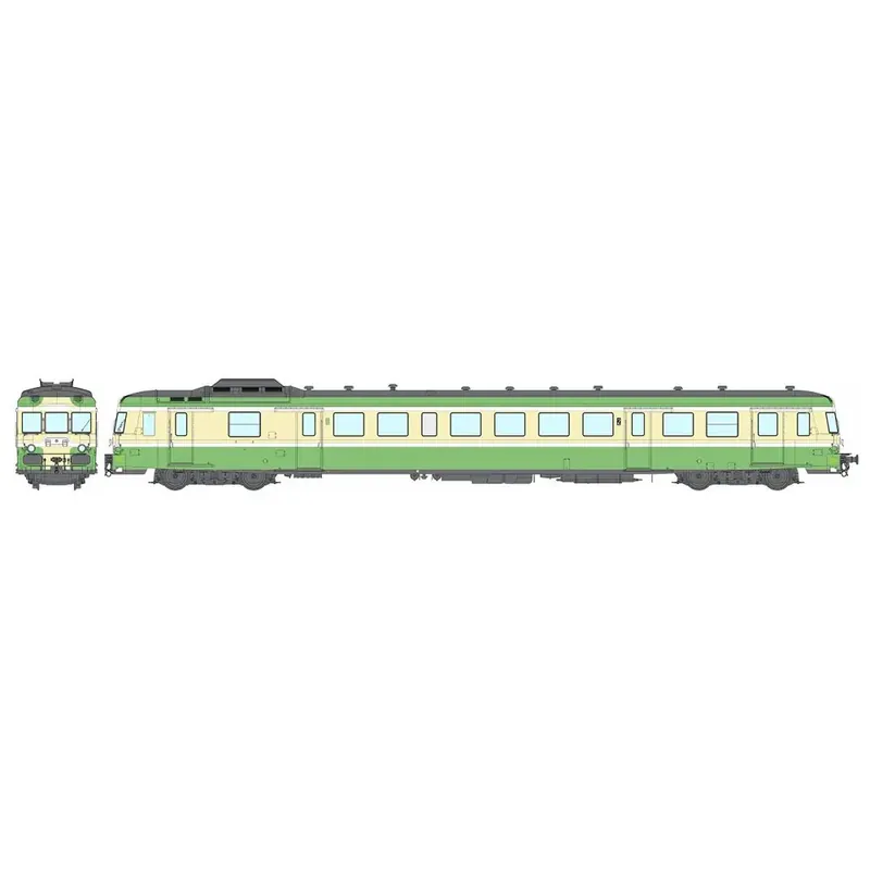 Nouvelle Collection Autorail Diesel X 2898 - REE MODÈLES MB-230 S - HO 1/87 - SNCF - EP IV - Digital Sound - DCC