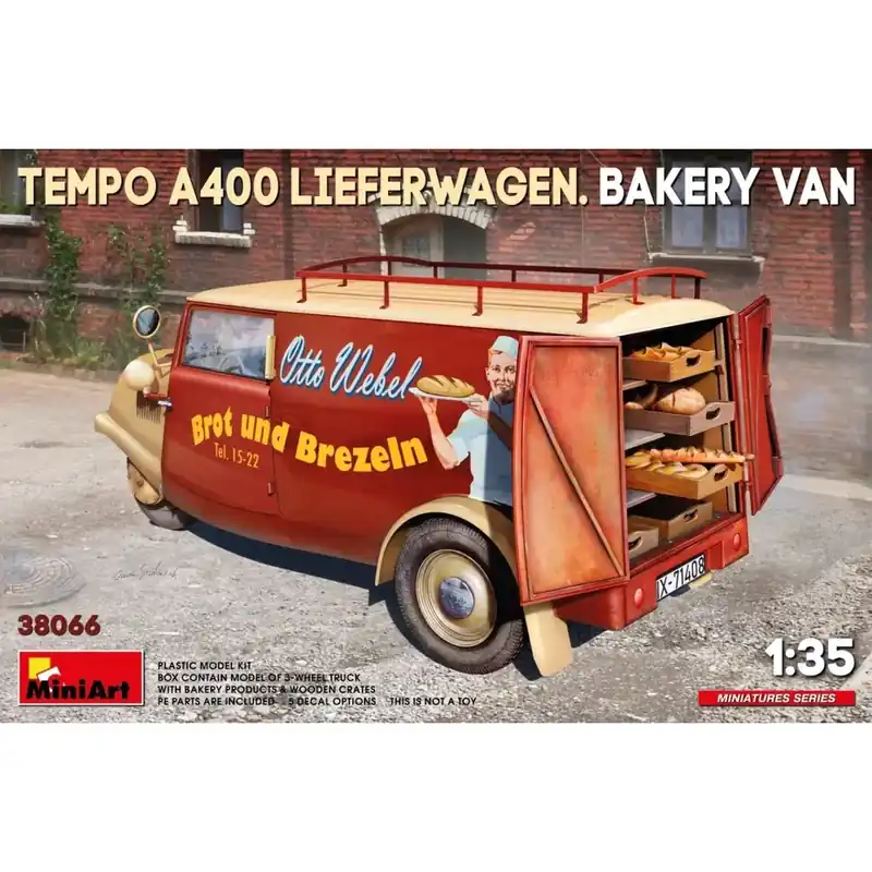 Camion de livraison Boulangerie Van A400 - Miniart 550038066 - 1/35 Certifié