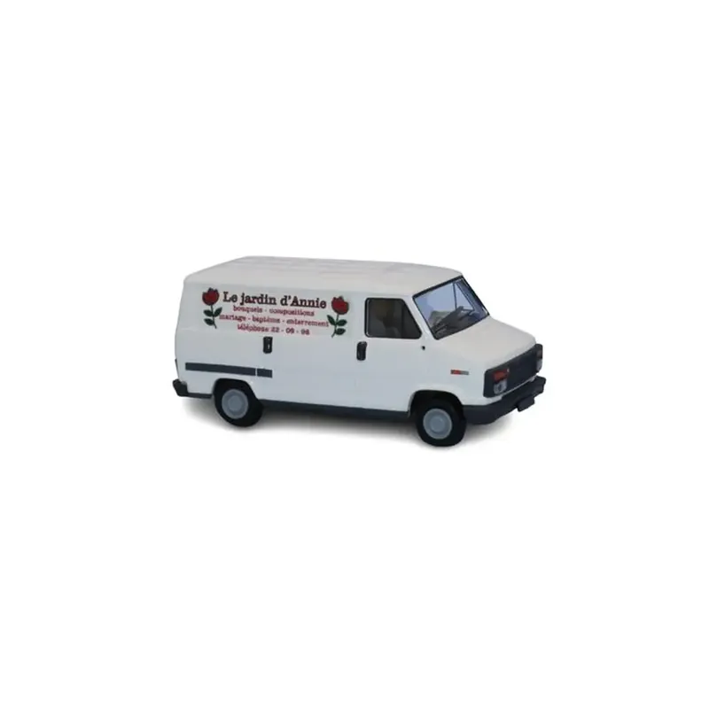 Nouveauté Camionnette Citroën C25 marquée Le jardin d‘Annie, fleuriste - SAI 3083 - HO 1/87e