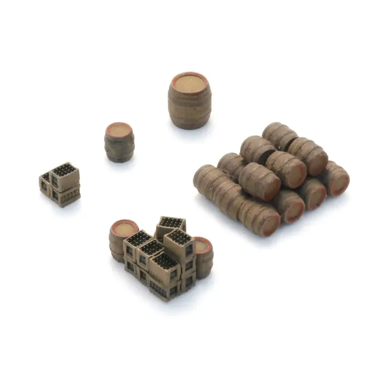 Dernière Chance Chargement de camion – Fûts de bière en bois - ARTITEC 316.135 - N 1/160