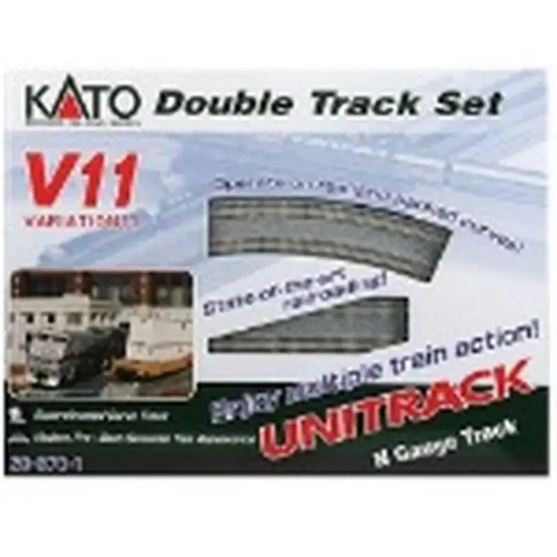 Coffret courbes à double voie Unitrack V11 - Kato K20-870 - N 1/160 Promotion Saisonnière