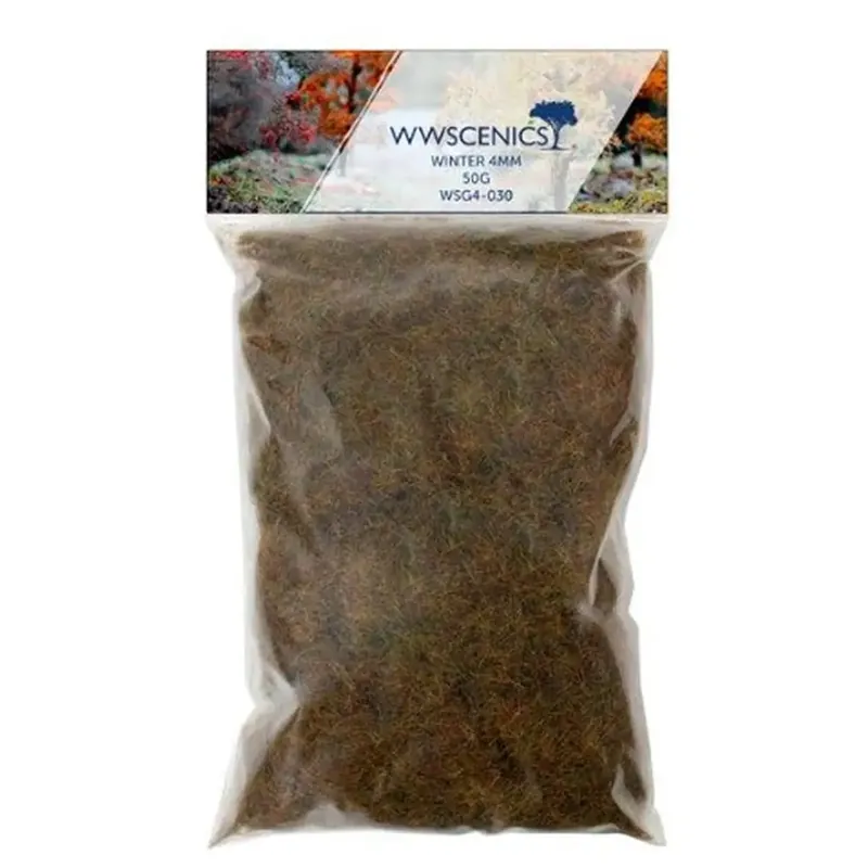 Fibres herbe - WWScenics WSG4-030 - 4mm - 50g Offre Exclusive