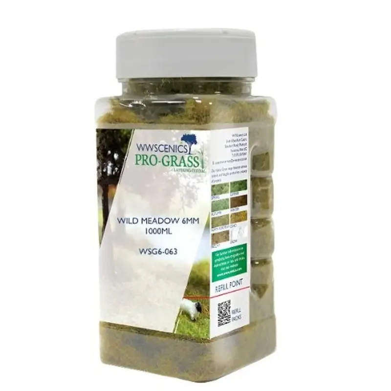 Prix Promo Fibres herbe - WWScenics WSG6-018 - 6mm - 1000ml