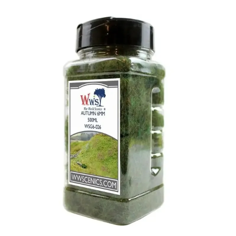 Retour Gratuit Fibres herbe - WWScenic WSG4-062 - 6 mm - 500 ml