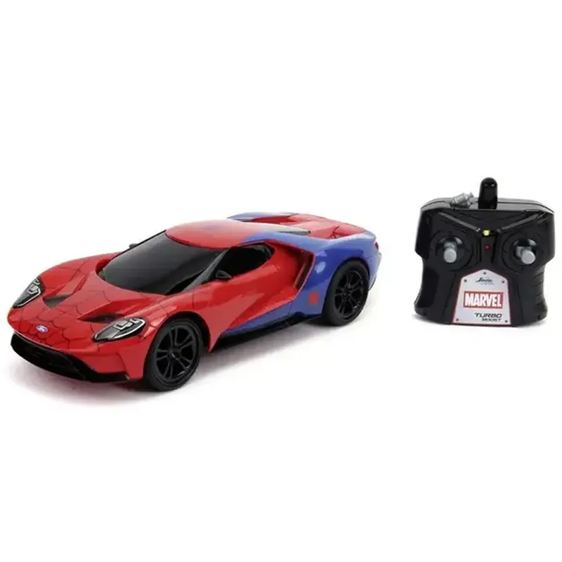 FORD GT 2017 SPIDER-MAN radiocommandée - Jada 9330760314R05 - 1/16 Authentique