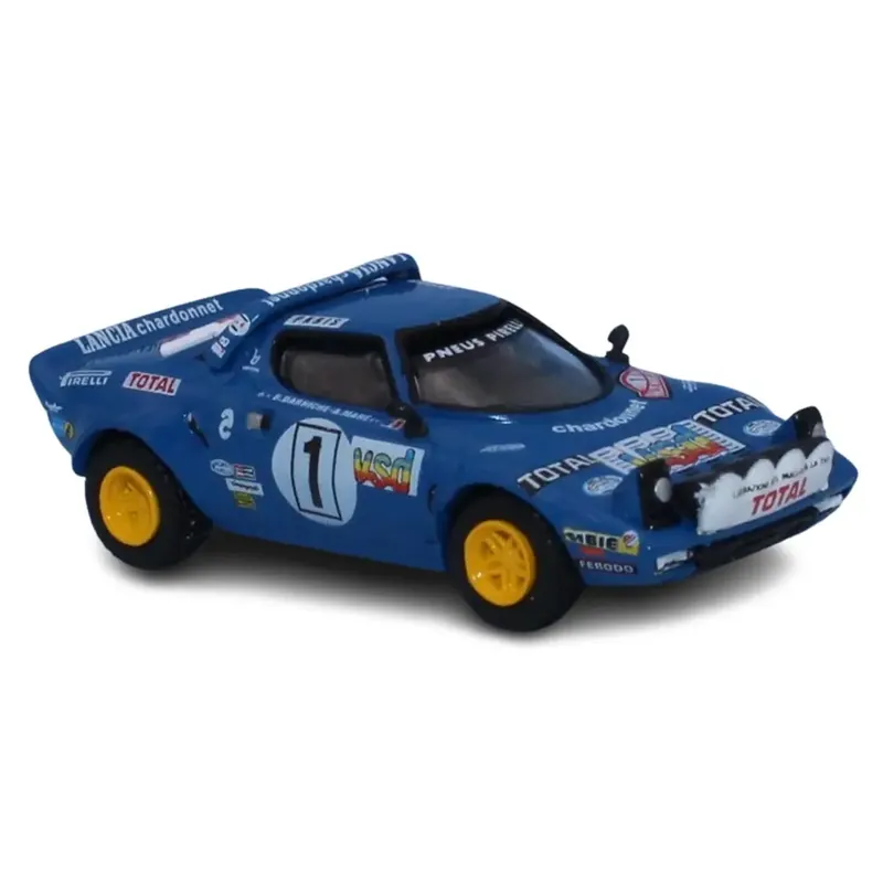 Prix Bas Lancia Stratos HF, No.1, Rallye Monte Carlo 1980 ( Bernard Darniche - Alain Mahé ) - Brekina 29658 - HO 1/87