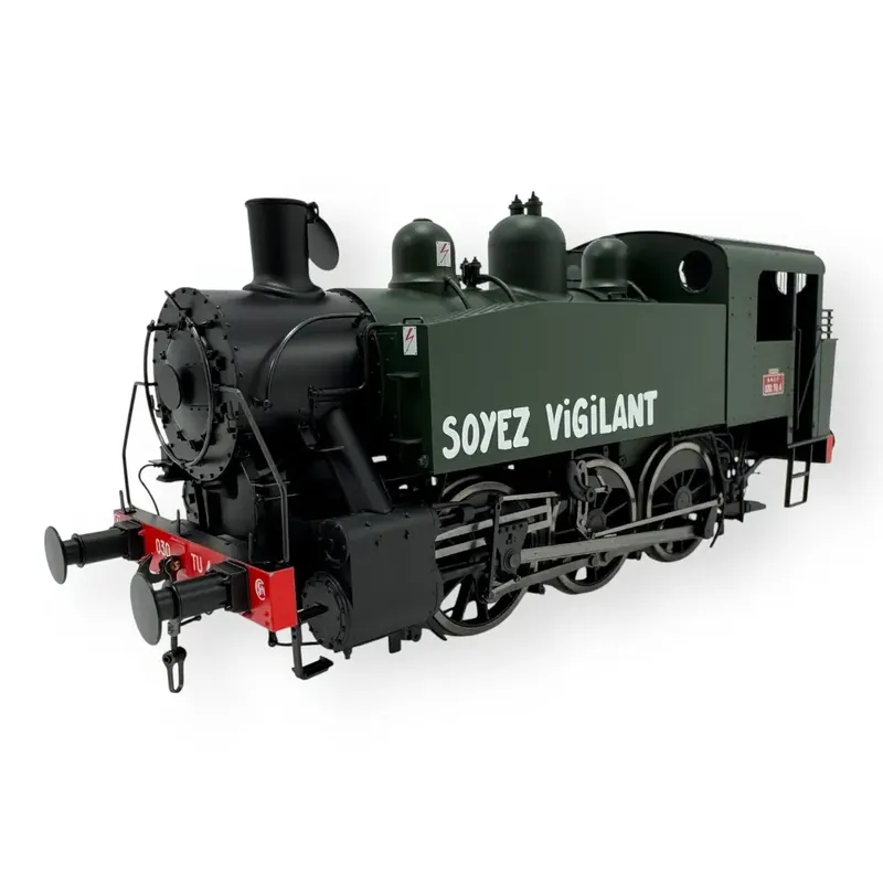 Nouvelle Collection Locomotive à vapeur 030 TU 4 Est - Chrezo 030-05 - 0 1/43 - SNCF - Analogique - EP. III