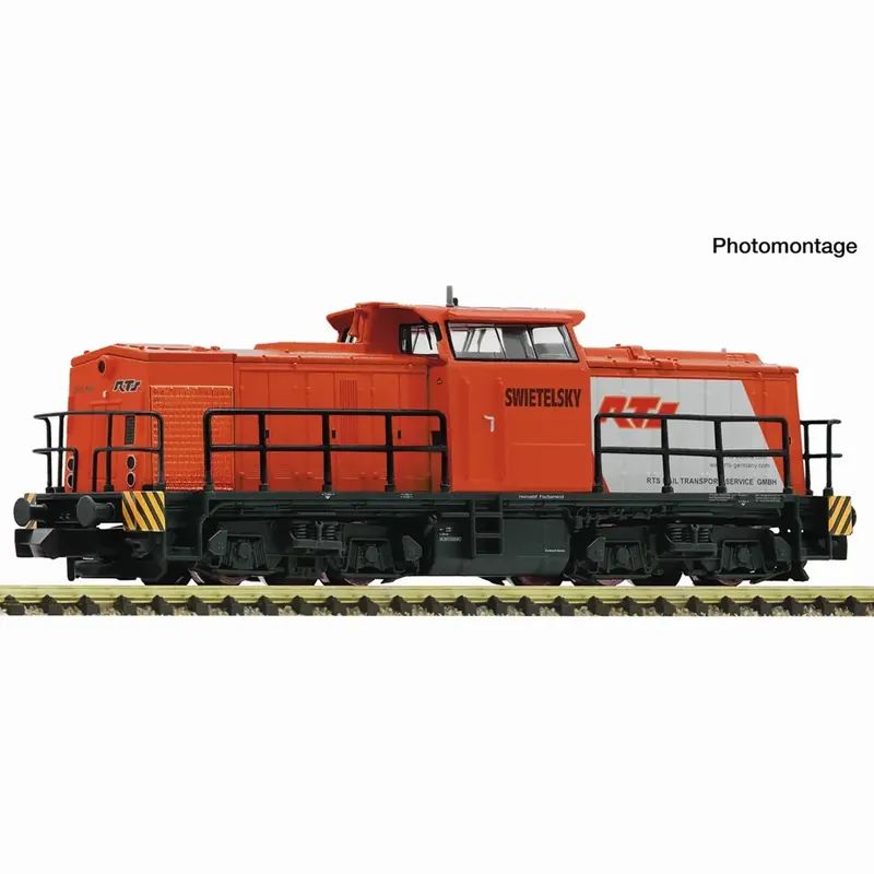 Locomotive diesel 203 500-4 RTS - Fleischmann 7370035 - N 1/160 - Privée - Ep VI - Digital sound - 2R Vente Directe