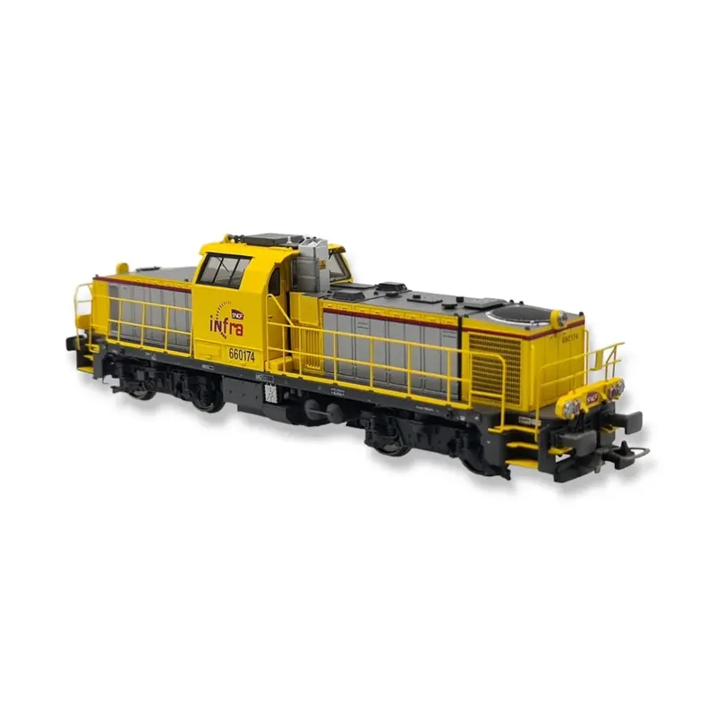 Locomotive diesel BB 60000 INFRA - Piko 96488 - HO 1/87 - SNCF - Ep VI - Analogique - 2R Meilleure Vente