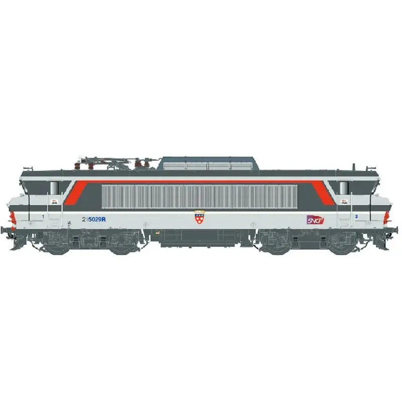 Locomotive électrique BB 15029R, livrée Corail+, dépôt d’Achères - LS Models 10993S - HO 1/87 - SNCF - Ep VI - Digital sound - 3R Jusqu'à Épuisement Des Stocks