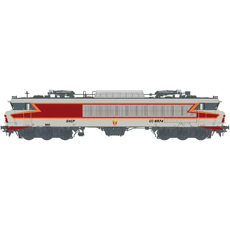 Locomotive électrique CC 6574, Arzens, logo Beffara, Paris Sud Ouest - LS Models 10313S - HO 1/87 - SNCF - Ep IV - Digital sound - 2R Expédition Rapide