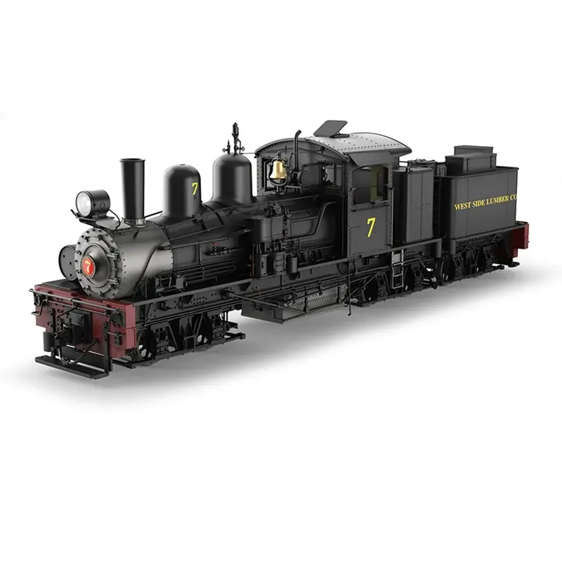 Locomotive vapeur Shay N°7 - LGB L26702 - WSLC RR - G 1/22.5 - EP. III - Digital Sound fumigène - 2R Meilleur Choix