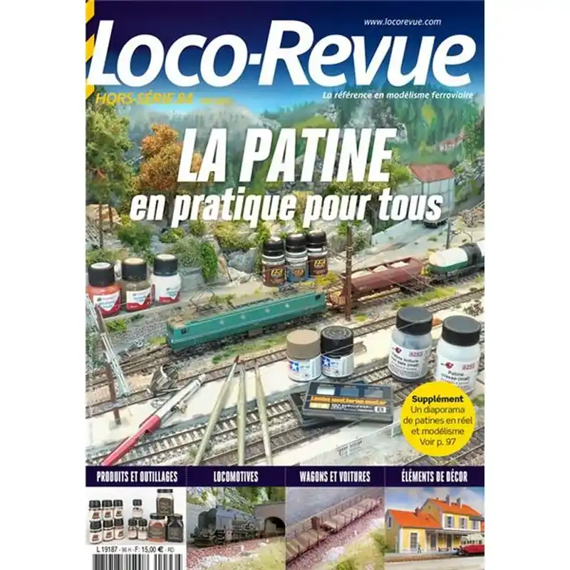 Loco Revue Hors série 84 - LR PRESSE HSLR84 - La patine en pratique pour tous Pas Cher