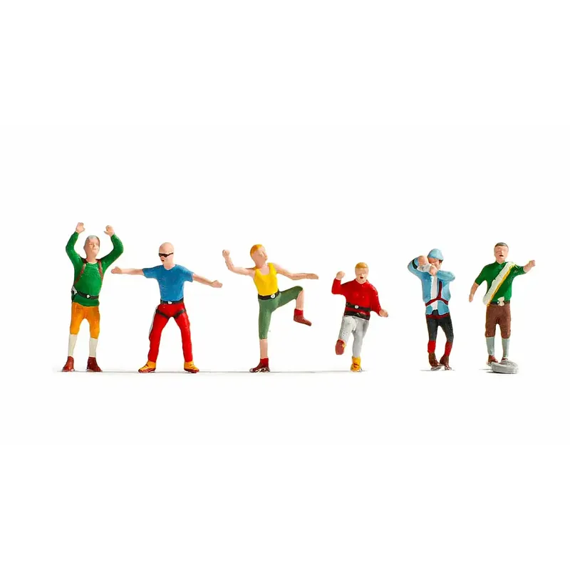 Vente Flash Lot de 6 Alpinistes - Noch 36871 - N 1/160