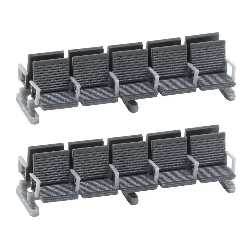 Pack de 2 bancs 10 places - Faller 180867 - HO 1/87 - EP V Solde