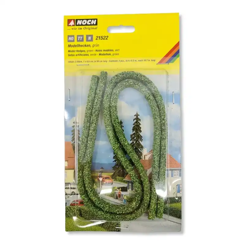 Pack de 2 haies - Noch 21522 - HO - TT - N - 50x1x0,6 cm Offre Du Jour