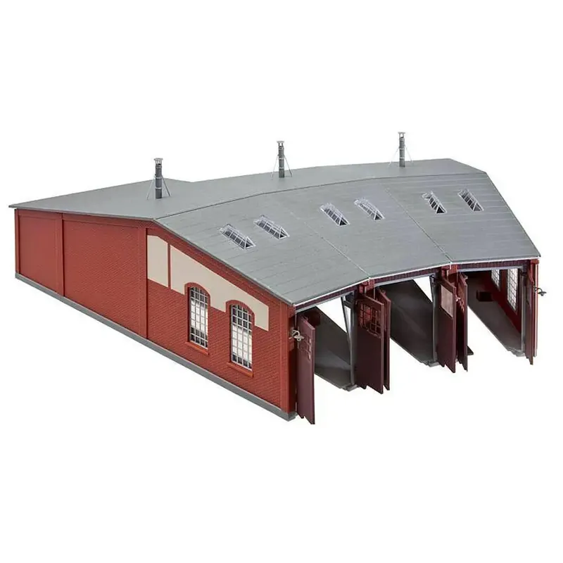 Haute Qualité Rotonde à locomotives à 3 emplacements FALLER 120176 - HO 1/87