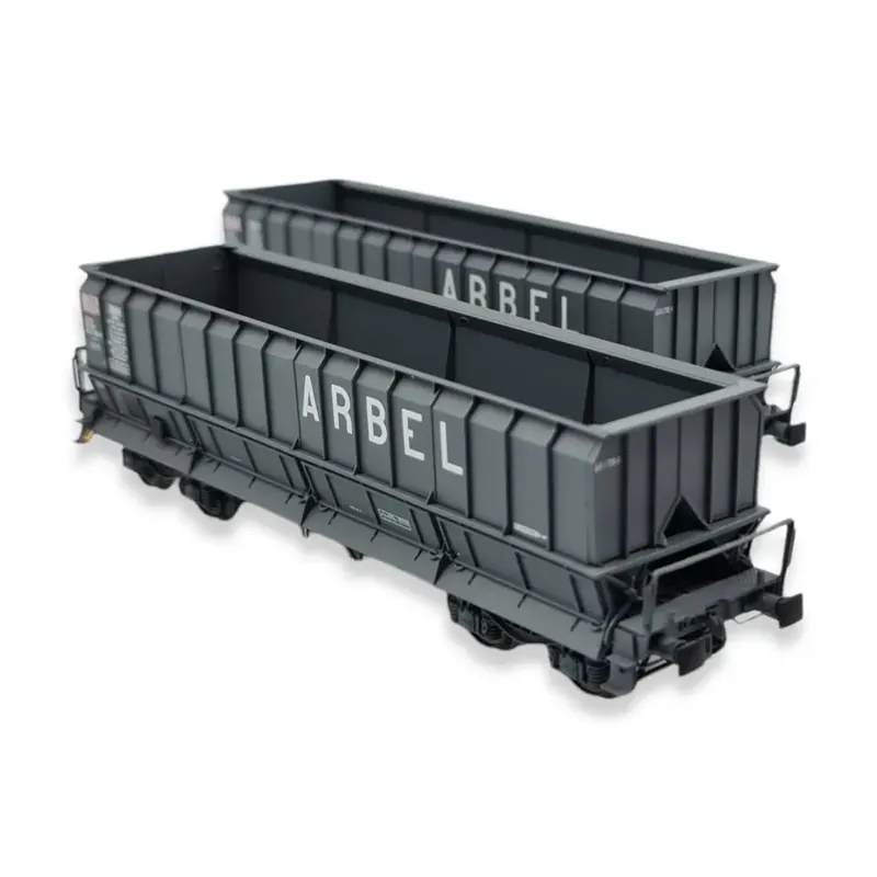 Commander Maintenant Set de 2 wagons tombereaux DMH Arbel - Ls Models 31115 - HO 1/87 - SGW - EP IV V