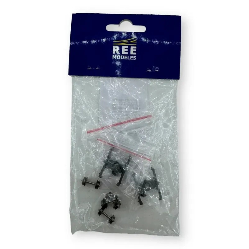 Set de deux bogies Y24 - Gris ardoise - REE Modèles XB15102 - N/160 Meilleur Choix