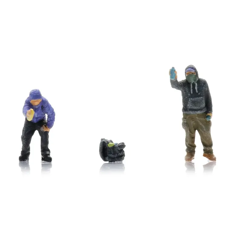 Achetez Aujourd'hui Vandales graffeurs - 2 personnages - ARTITEC 5160028 - N 1/160