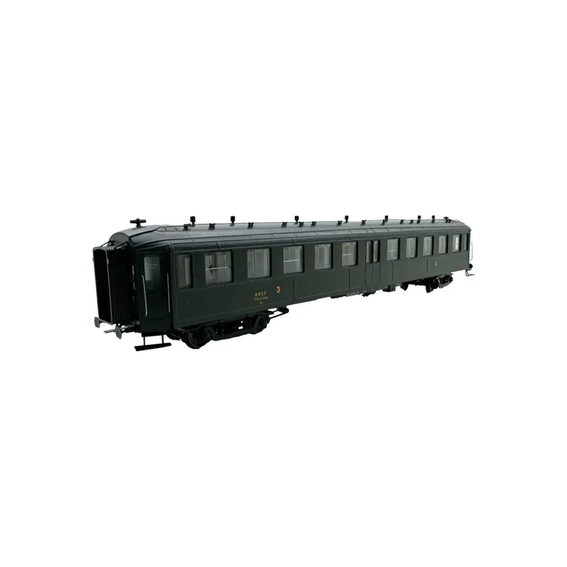 Prix Promo Voiture BACALAN C11 - REE MODELES VB369 - SNCF - HO 1/87 - Ep IIIA