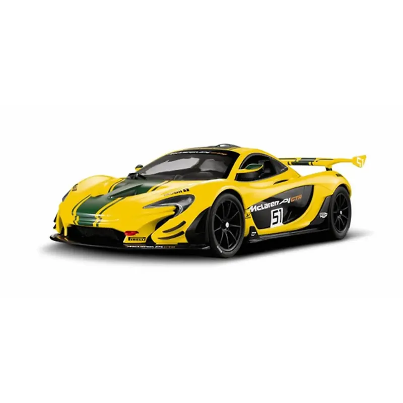 Promotion Saisonnière Voiture électrique - McLaren GTR jaune et verte RTR - RASTAR RS75000 - 1/14