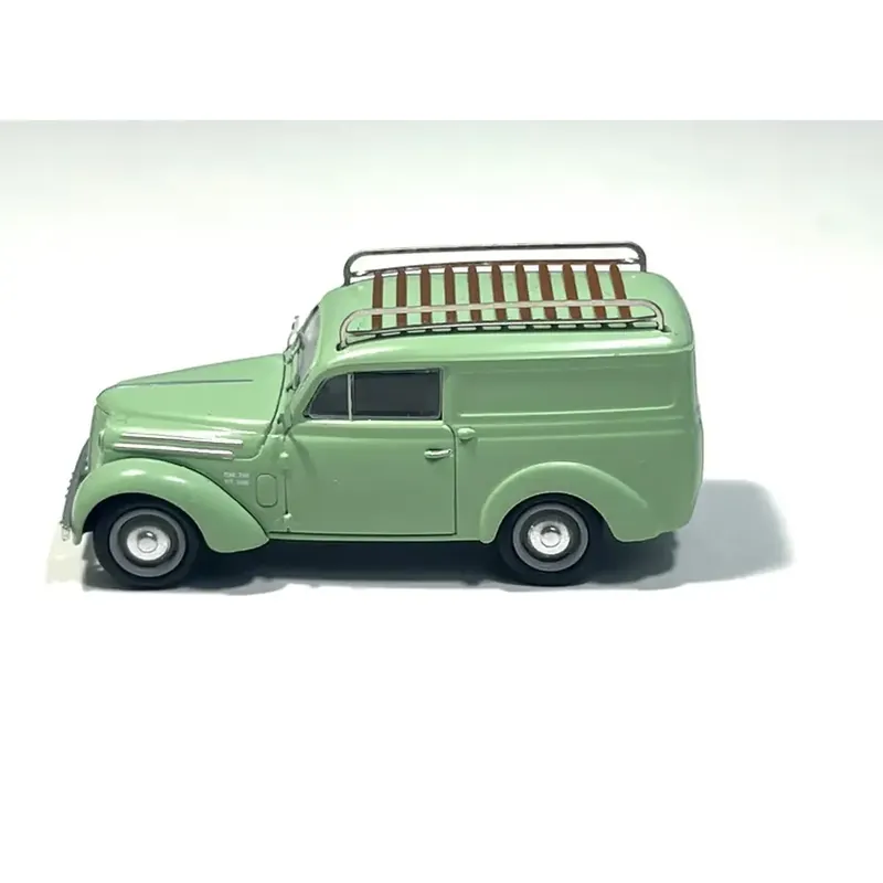 Voiture Renault Juvaquatre Fourgon tôlé vert - REE CB 209 - HO 1/87 Meilleur Prix