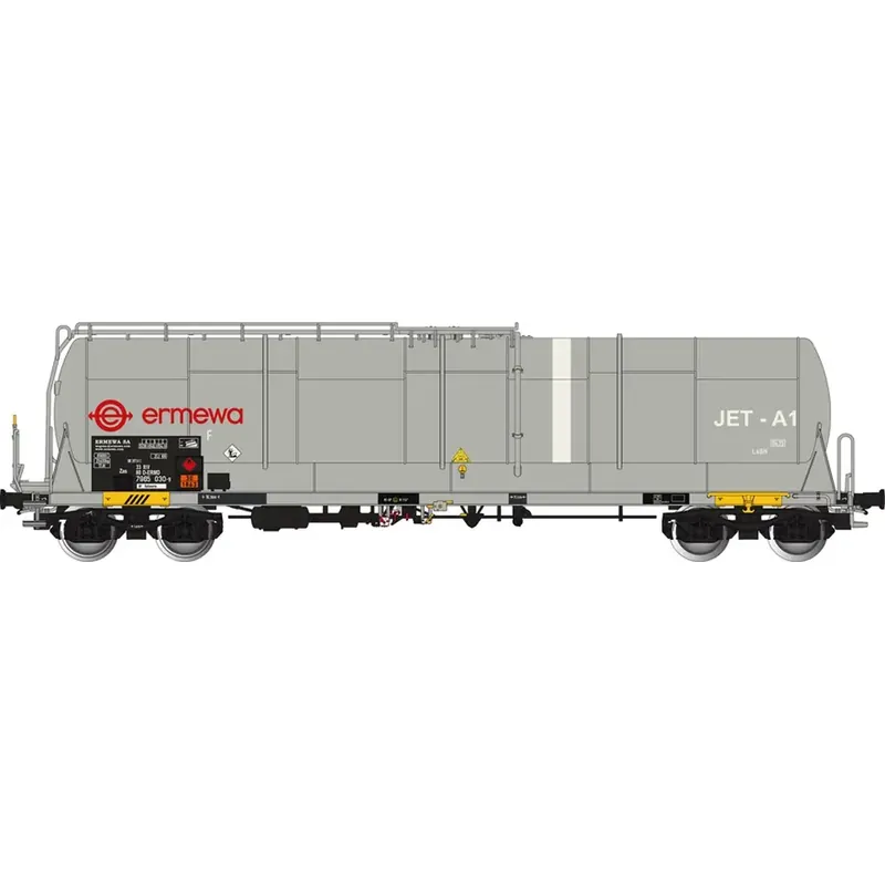 Acheter Direct Wagon citerne grande capacité 85m3 Zas Ermewa - ALBERT MODELL 796008 - EP VI - HO 1/87