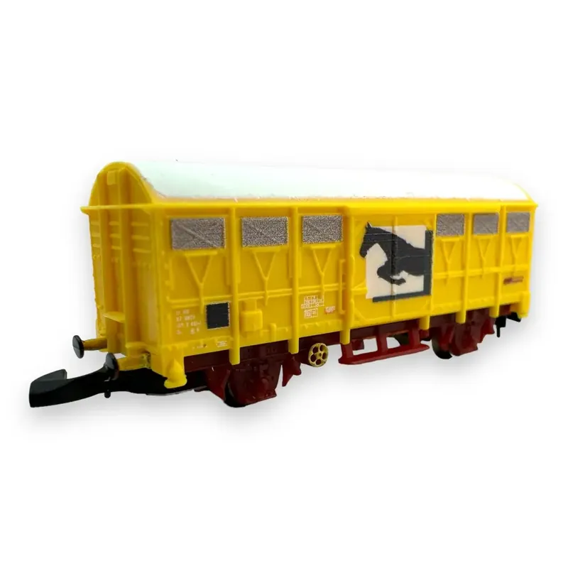 Certifié Wagon couvert G41.6 cheval - Azar models W02-CH - Z 1/220 - SNCF - Ep III/IV - 2R