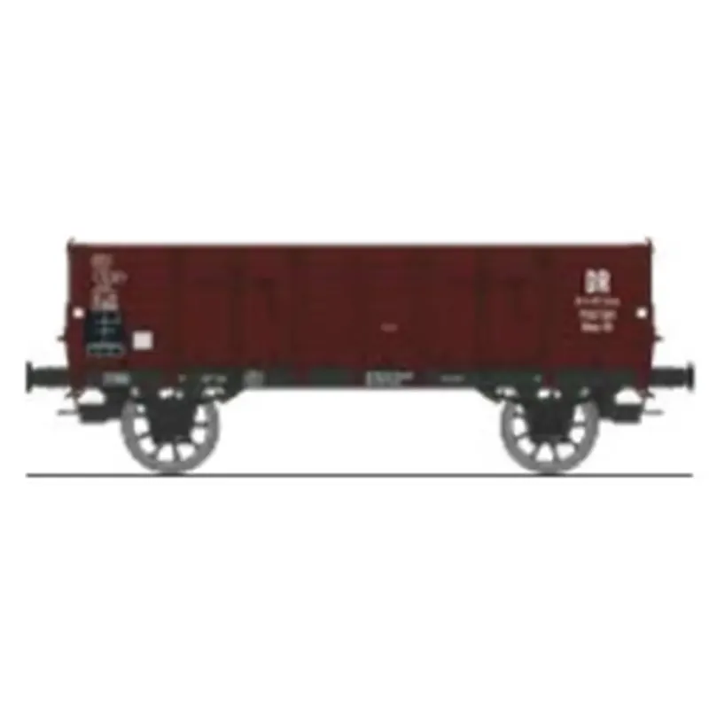 Wagon tombereau Ludwigshafen caisse bois N°700 581 Omu - Ree Modèles WB930 - HO 1/87 - DR - Ep III - 2R Usine Directe
