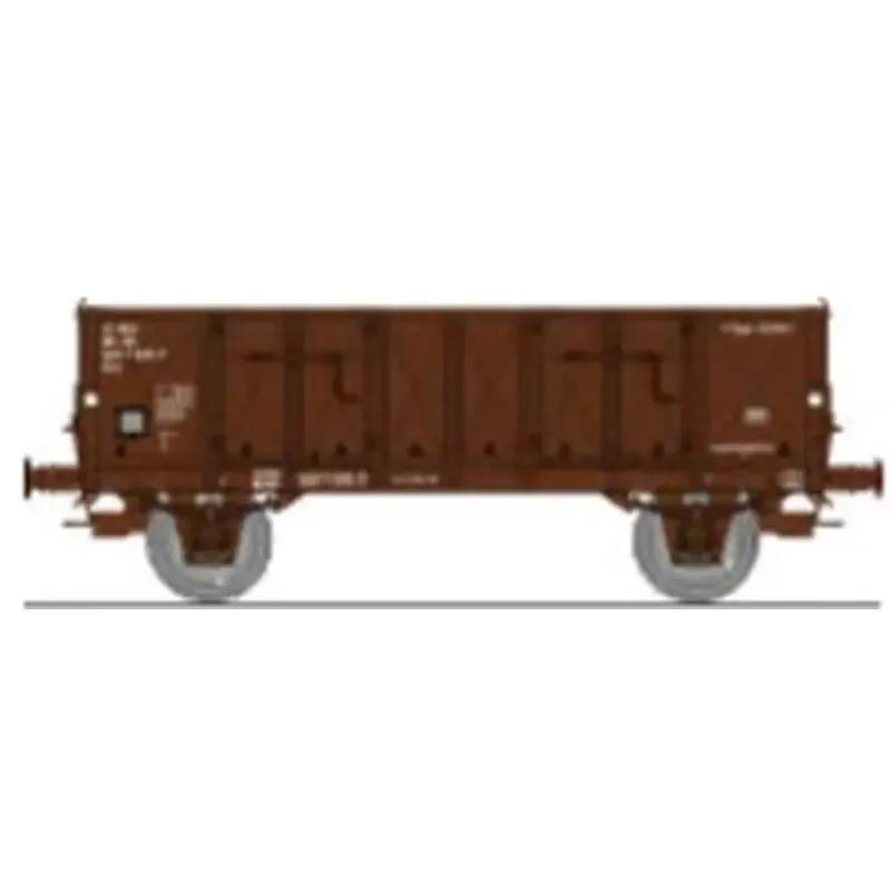 Remise Wagon tombereau Ludwigshafen caisse métallique N°21 88 520 7 632-0 - Ree Modèles WB925 - HO 1/87 - SNCB - Ep IV - 2R