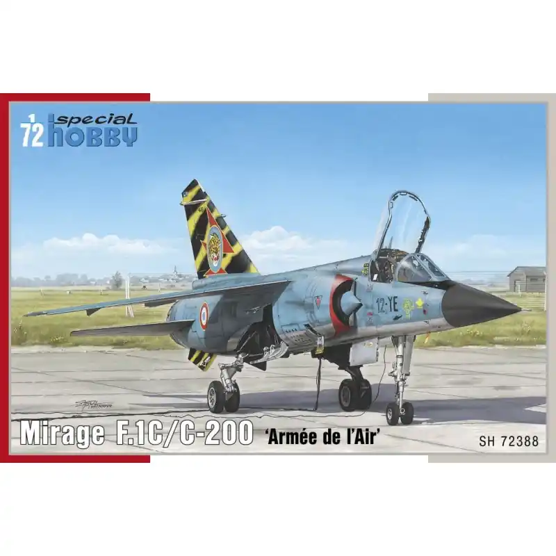 Commander Vite SPECIAL HOBBY 72388 MAQUETTE MIRAGE F.1C/C-200 ARMÉE DE L‘AIR 1/72