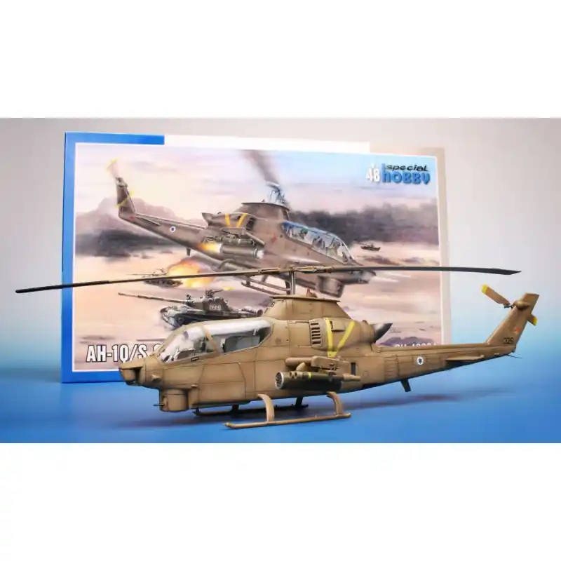 Offre Exclusive SPECIAL HOBBY 48224 MAQUETTE HELICOPTERE AH-1Q/S COBRA ‘IDF AGAINST TERRORISTS’ 1/48