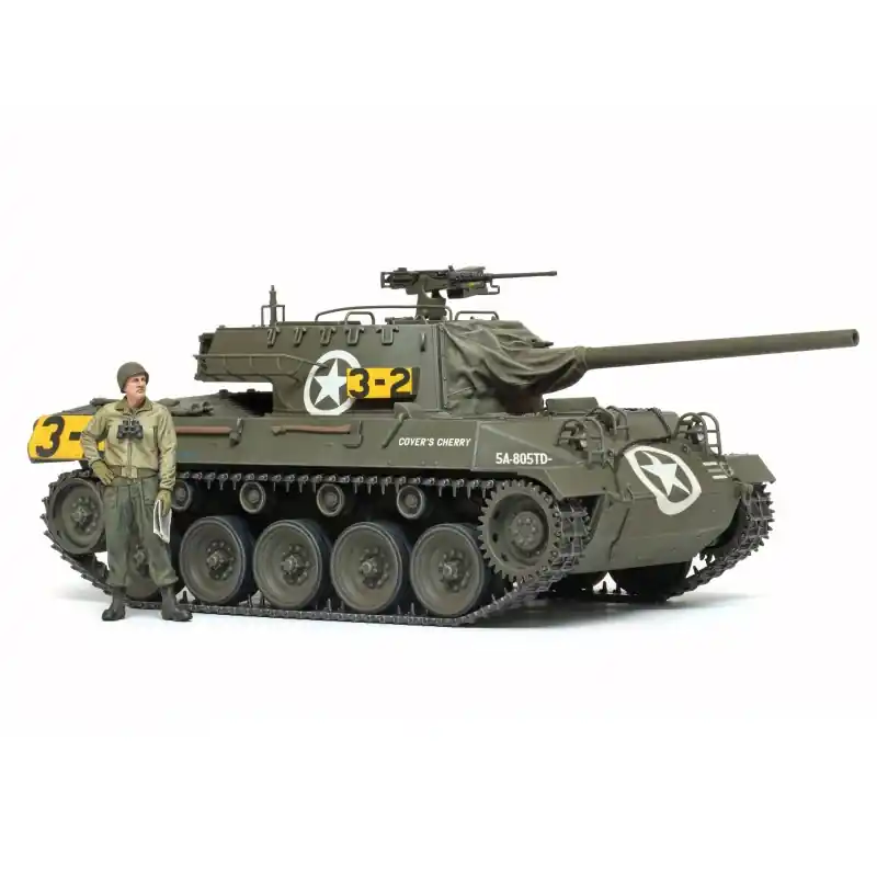 TAMIYA 35376 MAQUETTE MILITAIRE U.S. TANK DESTROYER M18 HELLCAT 1/35 Soldes