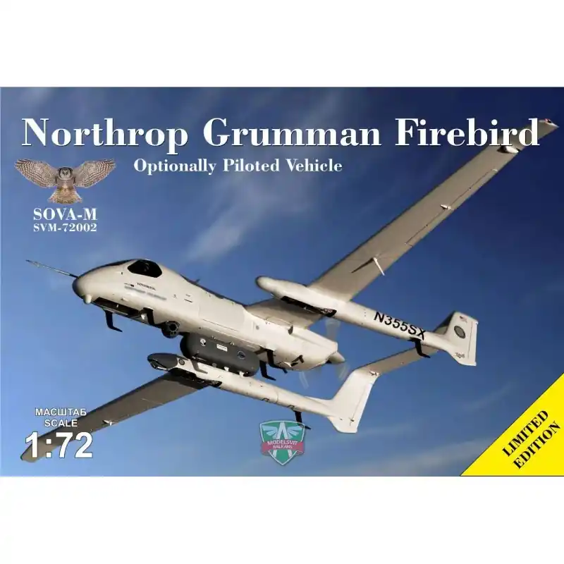 MODELSVIT 72002 N.G.FIREBIRD OPV WITH RECONNAISSANCE CONTAINERS 1/72 Paiement Sécurisé