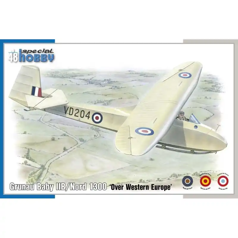 Soldes SPECIAL HOBBY 48203 MAQUETTE GRUNAU BABY IIB/NORD 1300 "OVER WESTERN EUROPE" 1/48