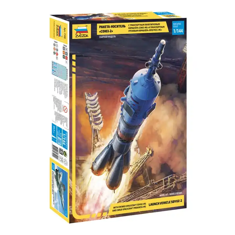 ZVEZDA 7500 MAQUETTE SOYUZ ROCKET 1/144 Prix Bas