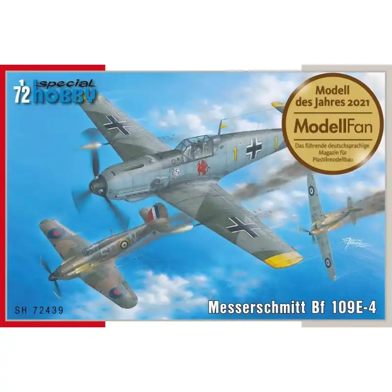 Affaire À Saisir SPECIAL HOBBY 72439 MAQUETTE MESSERSCHMITT BF 109E-4 1/72
