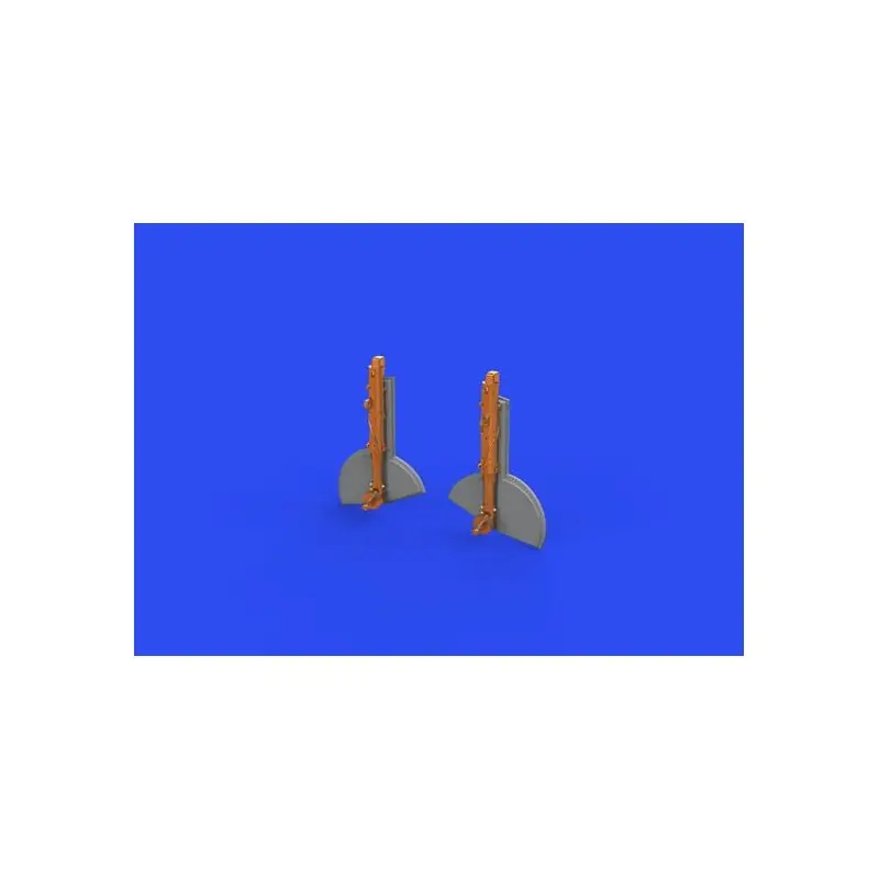 EDUARD 648670 KIT D‘AMELIORATION AVION BRASSIN JAMBES BRONZE TRAIN D‘ATTERRISSAGE SPITFIRE MK.VA/B EDUARD 1/48 Quantité Limitée