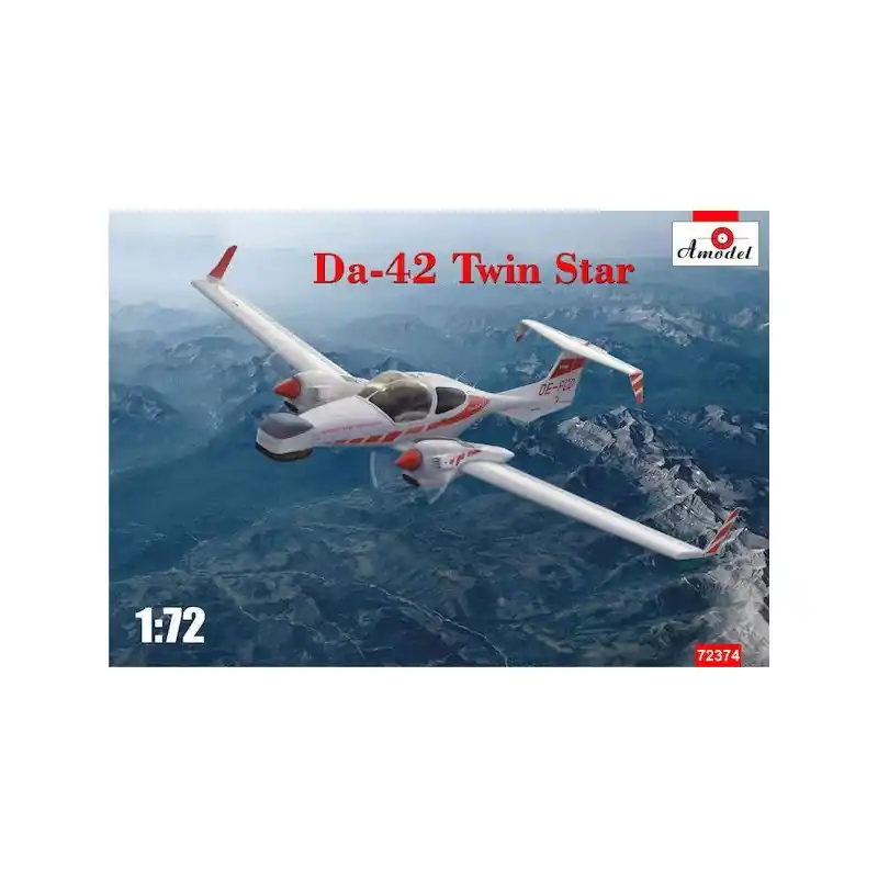 AMODEL 72374 MAQUETTE AVION DA-42 TWIN STAR 1/72 Certifié