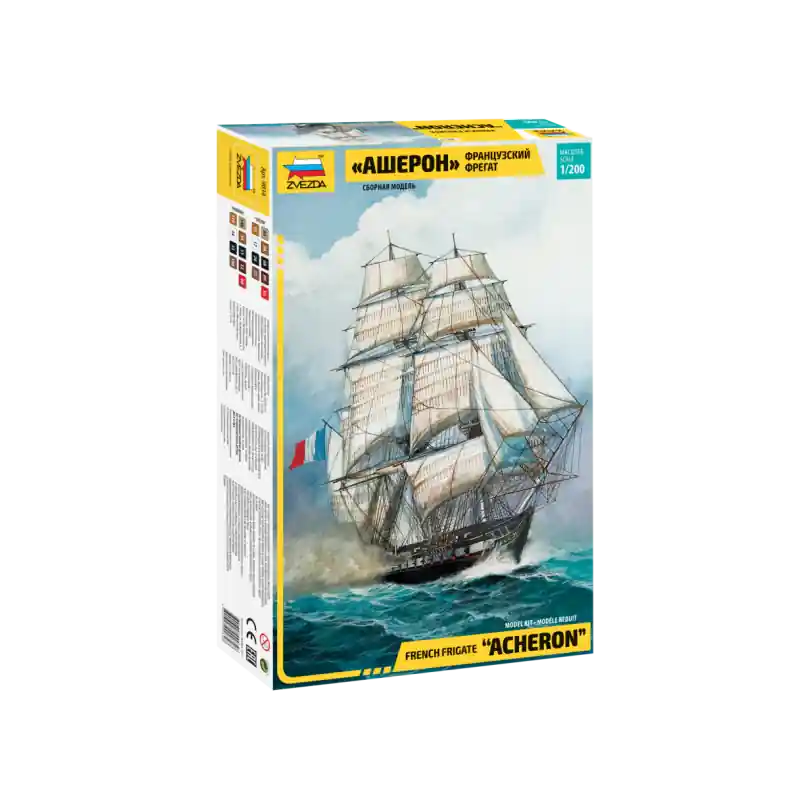 ZVEZDA 9034 MAQUETTE FRÉGATE FRANÇAISE ACHERON 1/200 Promotion