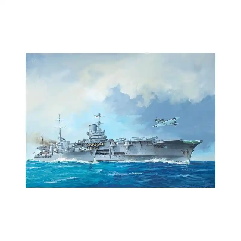 REVELL 05149 HMS ARK ROYAL & TRIBAL CLASS DES MAQUETTE REVELL 1/720 Promotion