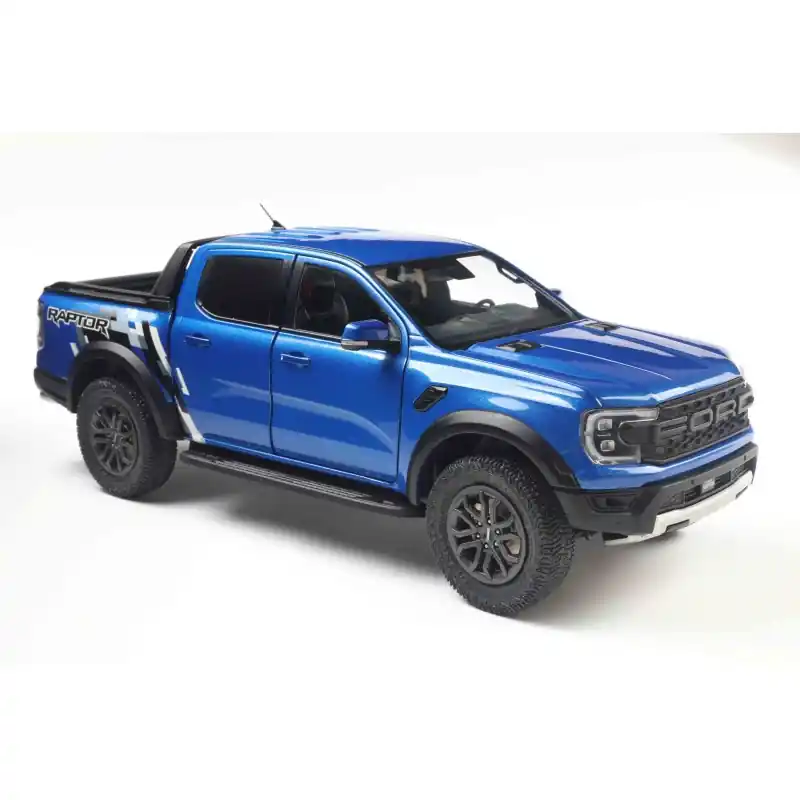 Prix Bas SOLIDO 1813902 MINIATURE FORD RANGER RAPTOR BLUE LIGHTNING 2024 1/18