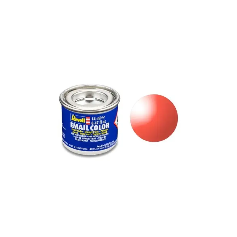 Acheter Direct REVELL 32731 COLOR (EMAIL) ROUGE CLAIR TRANSPARENT Peinture à maquette Revell - Enamel