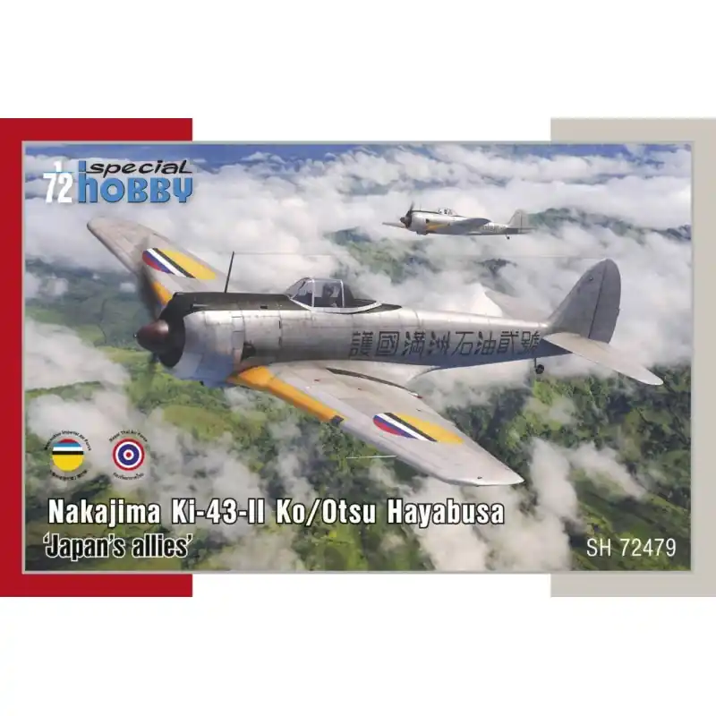 SPECIAL HOBBY 72479 MAQUETTE AVION NAKAJIMA KI-43-II KO/OTSU HAYABUSA "JAPAN‘S ALLIES" 1/72 Nouvelle Collection